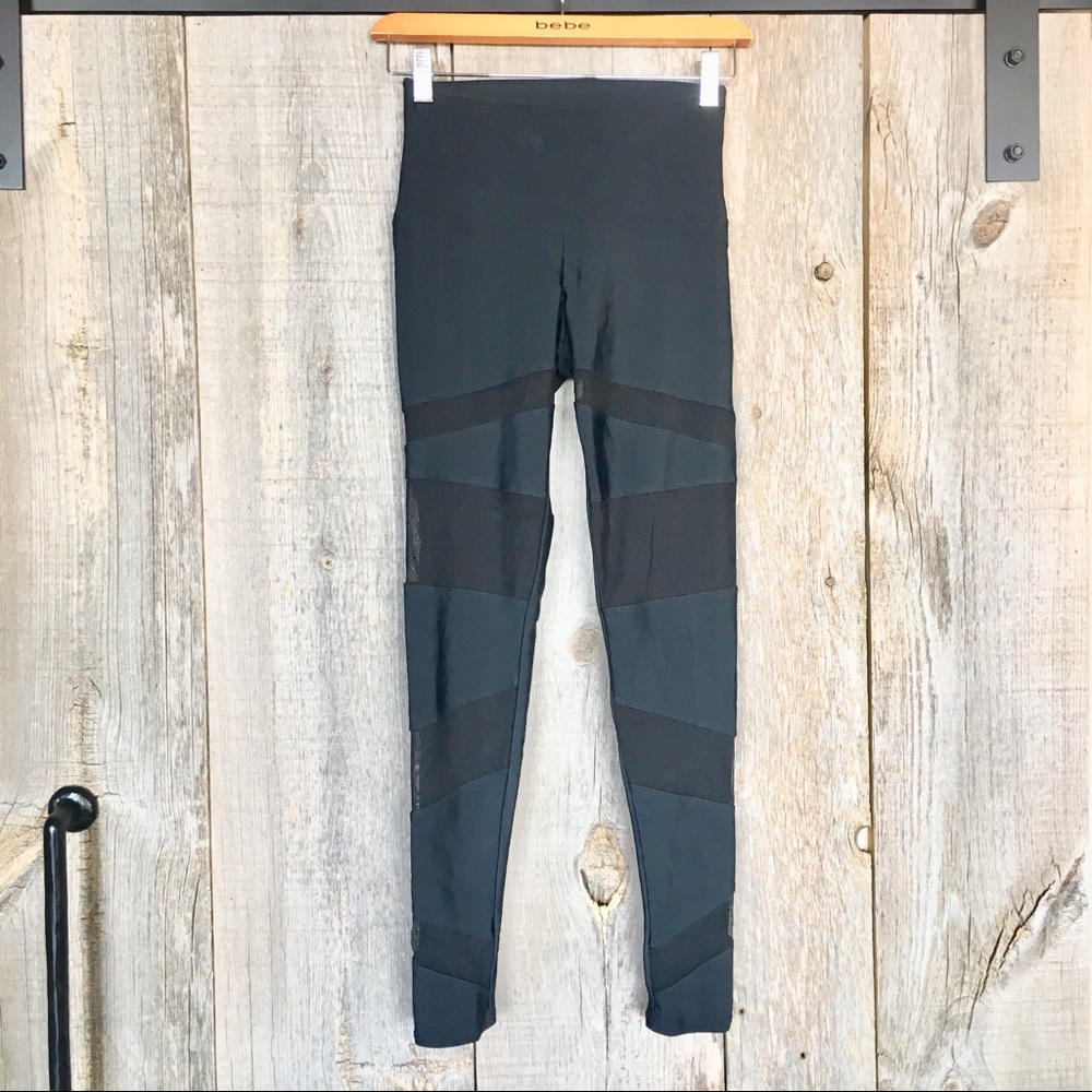 Onzie Mesh High Waist Yoga Workout Tights Leggings